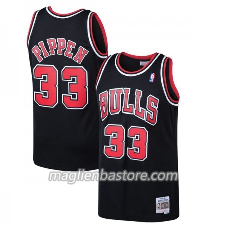Maglia NBA Chicago Bulls Scottie Pippen 33 Hardwood Classics Swingman - Uomo